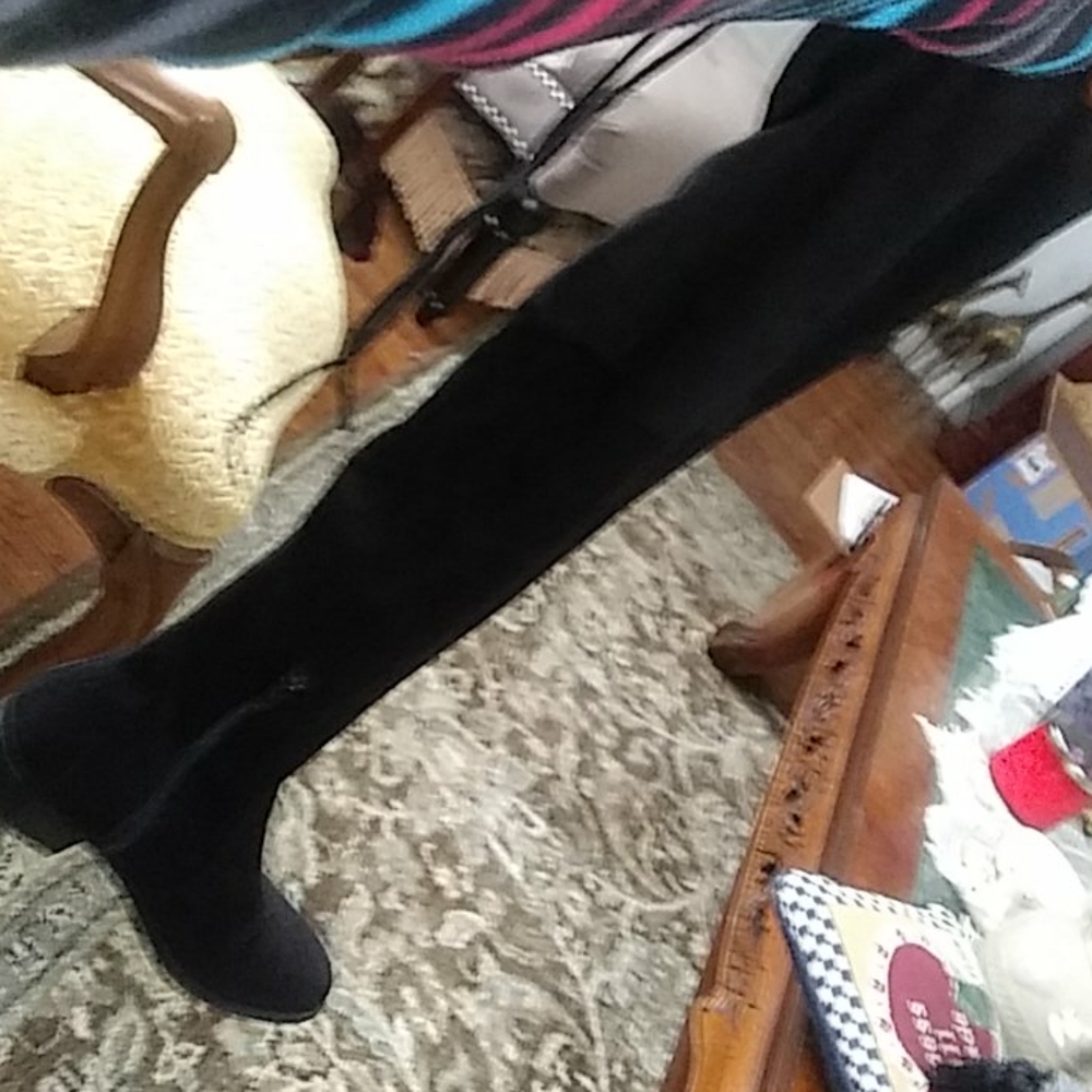 Knee high boots